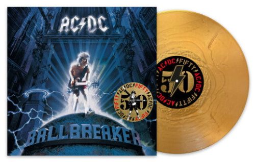 AC/DC: Ballbreaker - AC/DC 50 (LP, gold metallic)