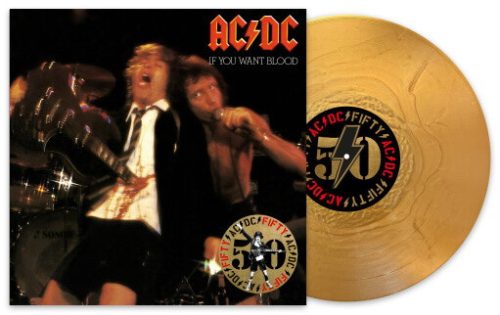 AC/DC: If You Want Blood - AC/DC 50 (LP, gold metallic)