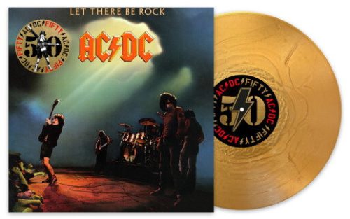 AC/DC: Let There Be Rock - AC/DC 50 (LP, gold metallic)