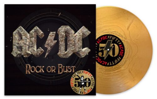 AC/DC: Rock Or Bust - AC/DC 50 (LP, gold metallic)