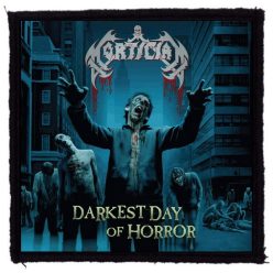 MORTICIAN: Darkest Day Of Horror (9,5 cm x 9,5 cm) (patch) 