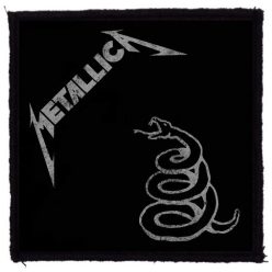 METALLICA: Black Album (9,5 cm x 9,5 cm) (patch) 