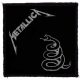 METALLICA: Black Album (9,5 cm x 9,5 cm) (felvarró) 