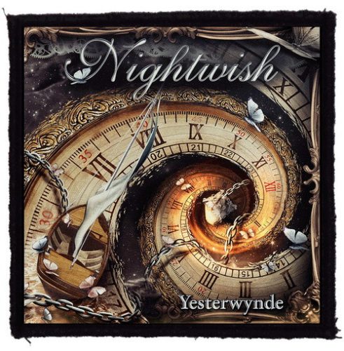 NIGHTWISH: Yesterwynde (9,5 cm x 9,5 cm) (felvarró) 