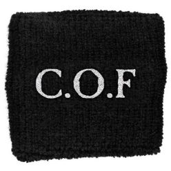 CRADLE OF FILTH: COF (embroidered wristband) 