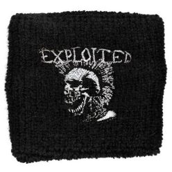 EXPLOITED: Mohikan Skull (frottír csuklószorító)