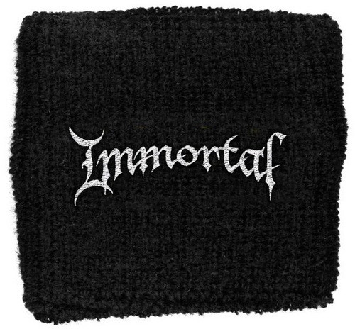 IMMORTAL: Logo (frottír csuklószorító) 