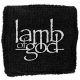 LAMB OF GOD: Logo (frottír csuklószorító) 