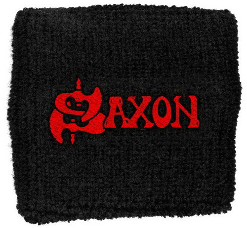 SAXON: Logo (frottír csuklószorító) 