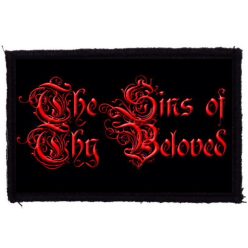 THE SINS OF THY BELOVED: Logo (9,5 cm x 6,5 cm) (patch) 