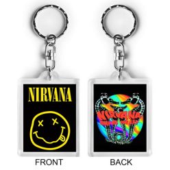 NIRVANA - Smiley (keyring)