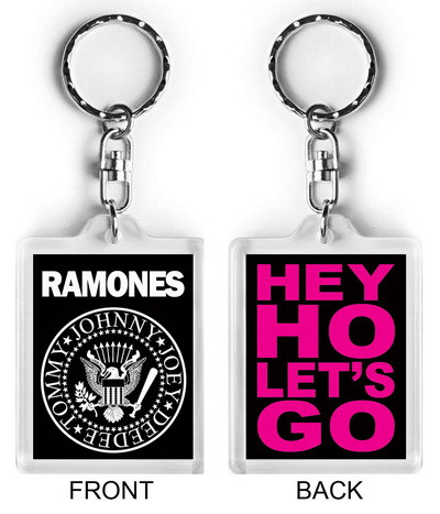 RAMONES - Logo (kulcstartó)