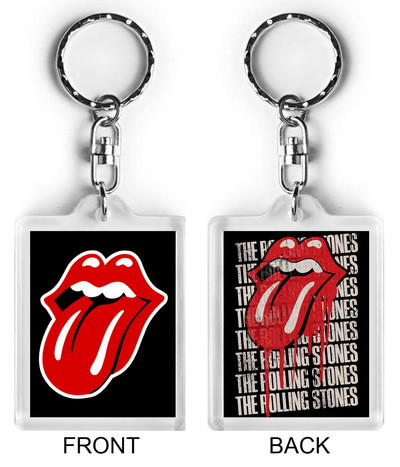 ROLLING STONES - Logo (kulcstartó)