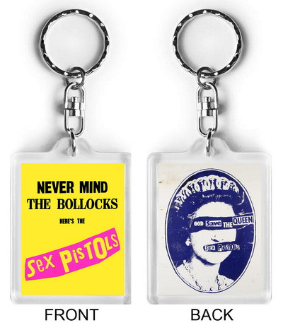 SEX PISTOLS - Never Mind The Bollocks (kulcstartó)