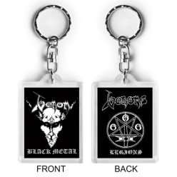 VENOM - Black Metal (keyring)