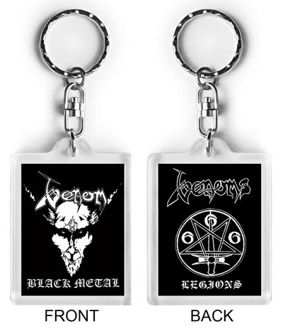 VENOM - Black Metal (kulcstartó)