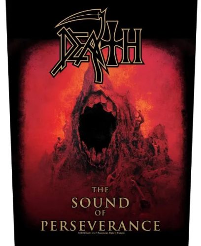 DEATH: Sound Of Perseverance(hátfelvarró / backpatch) 