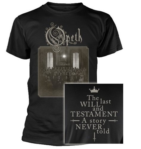 OPETH: The Last Will And Testament (póló)