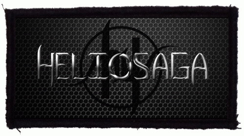 HELIOSAGA: Logo (9,5 cm x 4,5 cm) (felvarró) 