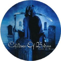 CHILDREN OF BODOM: Follow The Reaper (nagy jelvény, 3,7 cm)