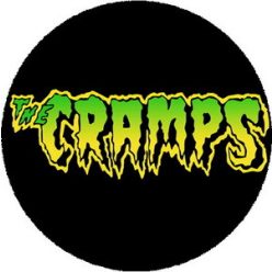 CRAMPS: Logo (big badge, 3.7 cm) 