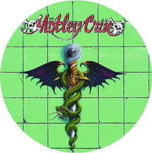 MÖTLEY CRÜE: Dr. Feelgood (nagy jelvény, 3,7 cm)