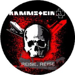RAMMSTEIN: Reise (nagy jelvény, 3,7 cm)