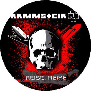 RAMMSTEIN: Reise (nagy jelvény, 3,7 cm)