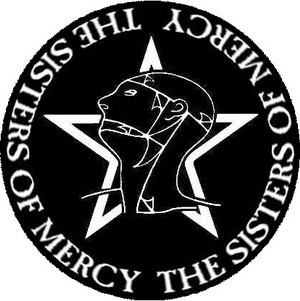 SISTERS OF MERCY: Logo (nagy jelvény, 3,7 cm)