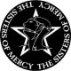 SISTERS OF MERCY: Logo (nagy jelvény, 3,7 cm)