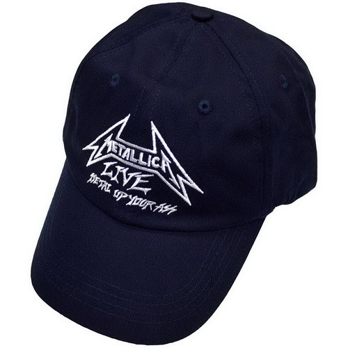 METALLICA: Live (navy blue) (baseball sapka)