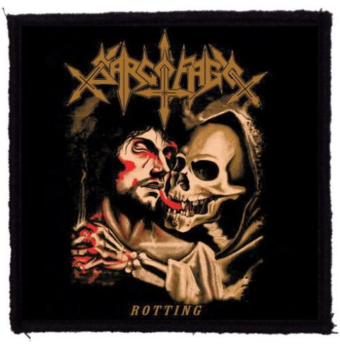 SARCOFAGO: Rotting (9,5 cm x 9,5 cm) (felvarró) 