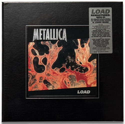 METALLICA: Load 2025 Remaster (6LP, 15CD, 4DVD, box, ltd.)