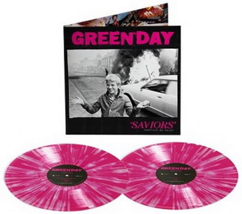 GREEN DAY: Saviors Deluxe (2LP Pink & White)