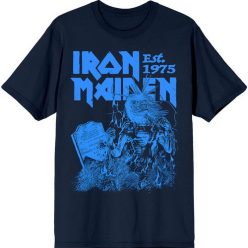 IRON MAIDEN: Est. 1975 Live After Death (navy) (póló)