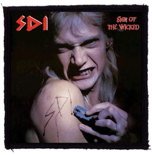 SDI: Sign Of The Wicked (9,5 cm x 9,5 cm) (felvarró) 