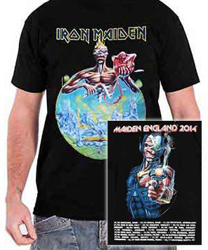 IRON MAIDEN: England 2014 Tour - M