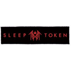 SLEEP TOKEN: Logo superstrip (20 cm x 5 cm) (felvarró)
