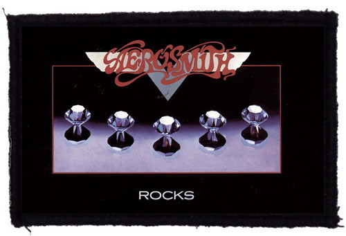 AEROSMITH: Rocks (9,5 cm x 6 cm) (felvarró) 