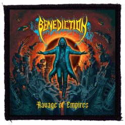   BENEDICTION: Ravage Of Empires (9,5 cm x 9,5 cm) (felvarró) 
