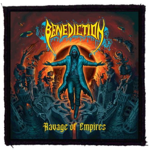 BENEDICTION: Ravage Of Empires (9,5 cm x 9,5 cm) (felvarró) 