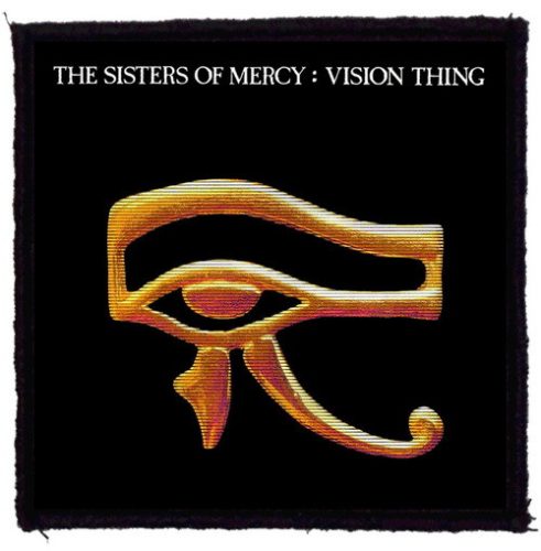 SISTERS OF MERCY: Vision Thing (9,5 cm x 9,5 cm) (felvarró) 