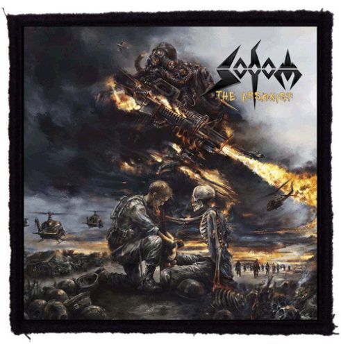 SODOM: The Arsonist (9,5 cm x 9,5 cm) (felvarró) 