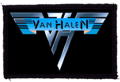 VAN HALEN: Logo (9,5 cm x 6 cm) (felvarró) 