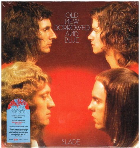 SLADE: Old New Borrowed And Blue (LP, splatter)