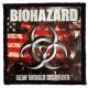 BIOHAZARD: New World Disorder (9,5 cm x 9,5 cm) (felvarró) 