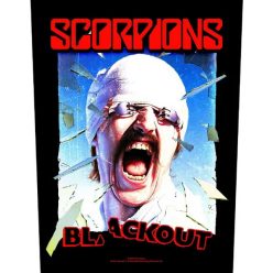 SCORPIONS: Blackout (hátfelvarró)