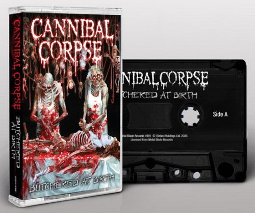 CANNIBAL CORPSE: Butchered At Birth (MC, műsoros kazetta)