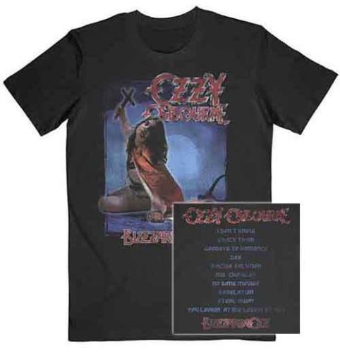 OZZY: Blizzard Of Oz Track List (póló)