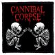 CANNIBAL CORPSE: Skeletons (9,5 cm x 9,5 cm) (felvarró) 